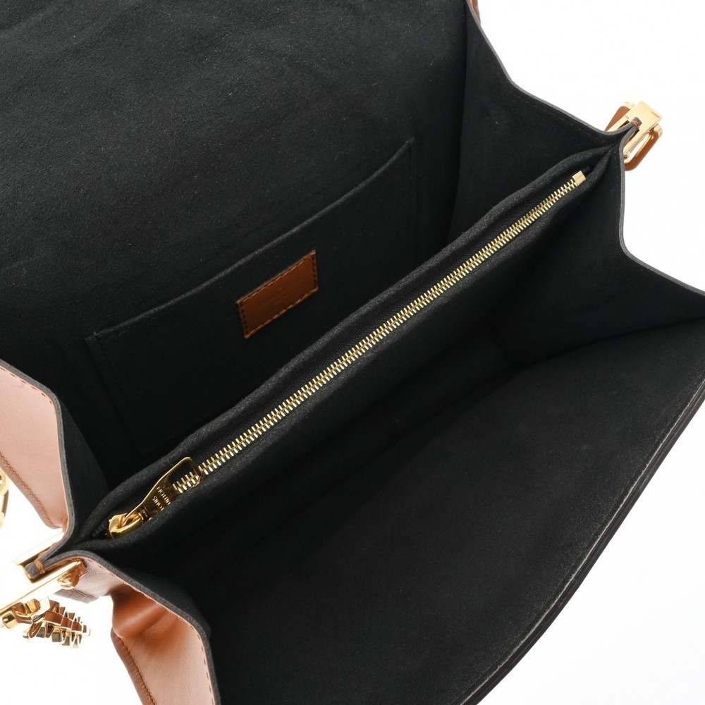 Louis Vuitton Reverse Dauphine MM Brown Shoulder Bag Back - Picture 11 of 15
